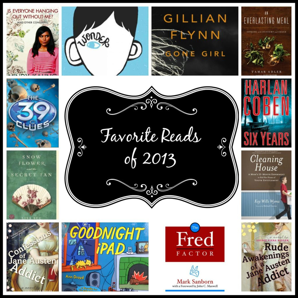 Favorite Reads of 2013