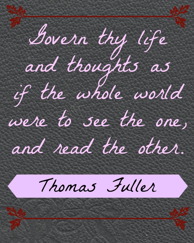 Thomas Fuller Quote