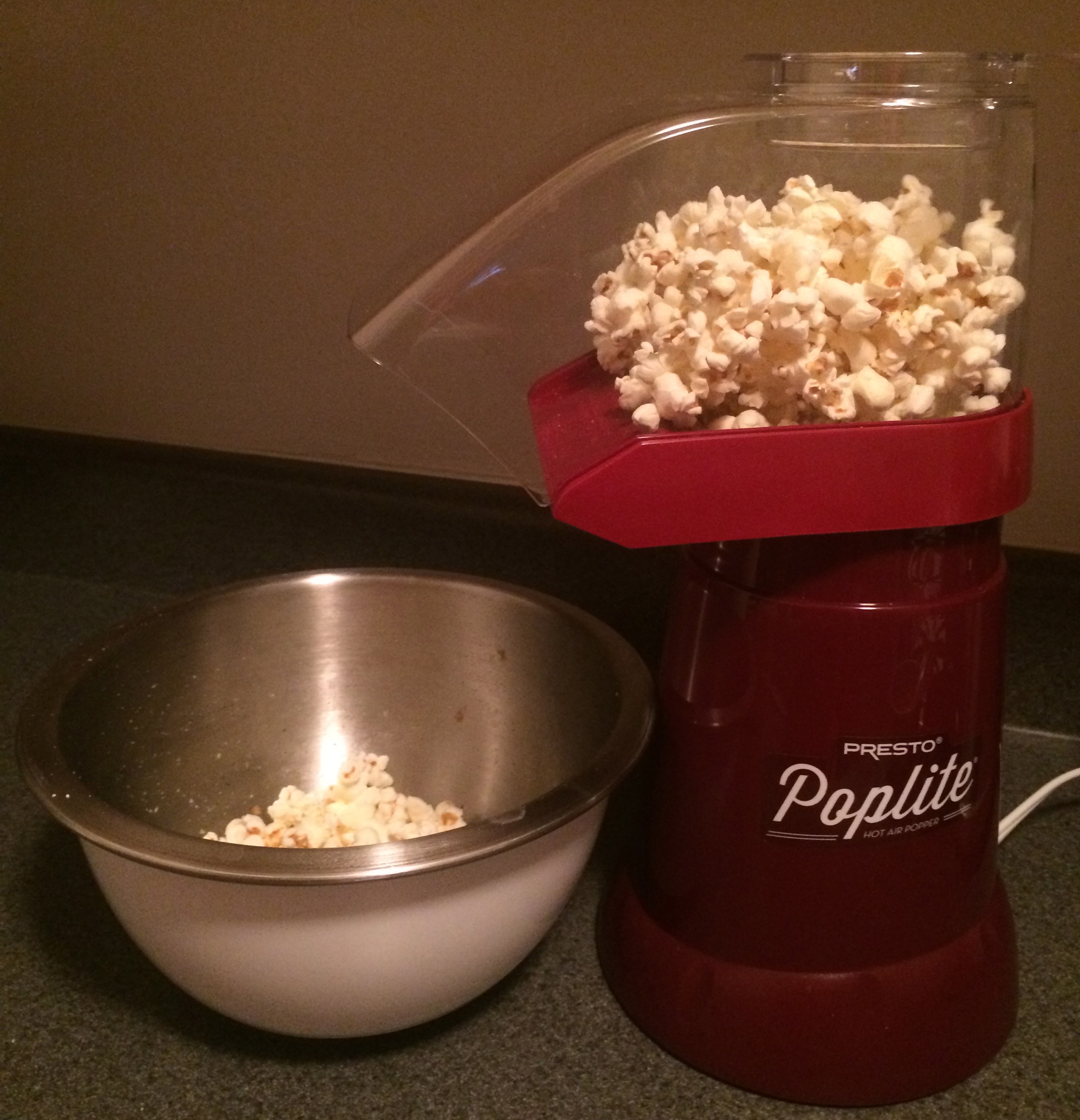 Presto Poplite Hot Air Popcorn Maker 