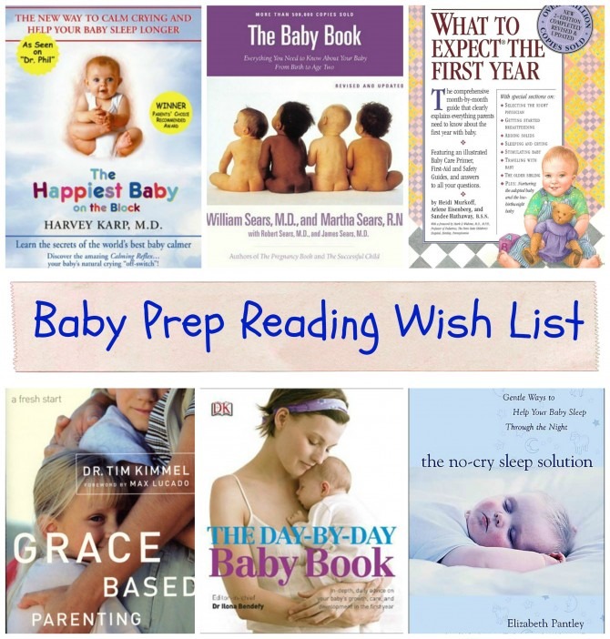 My Baby Prep Reading Wish List