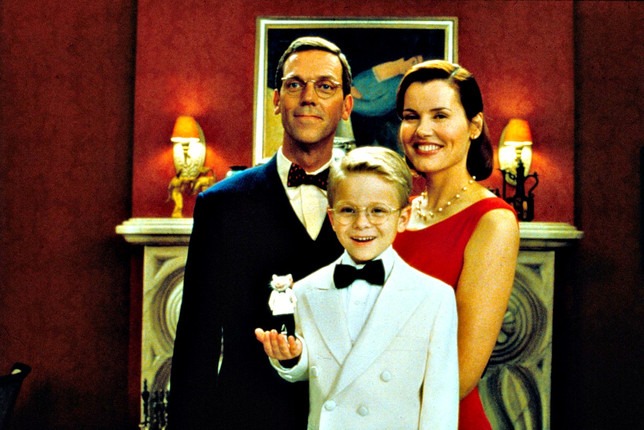 A scene from Stuart Little, with the famous art piece hanging in the background.