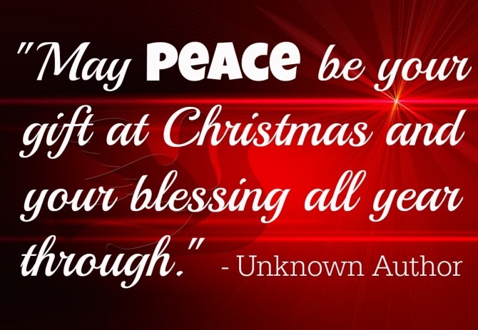 May Peace Be Your Gift