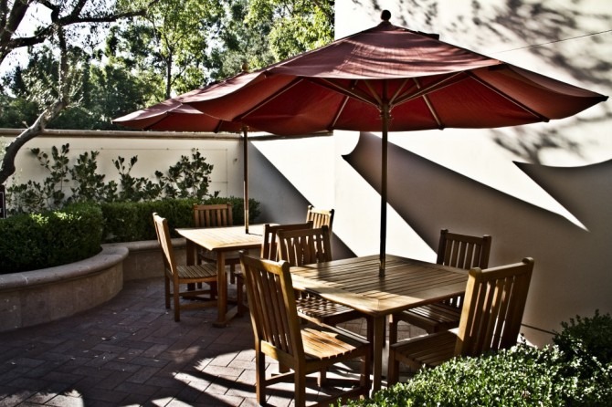 The courtyard where I was laboring. (photo from the SCM website)