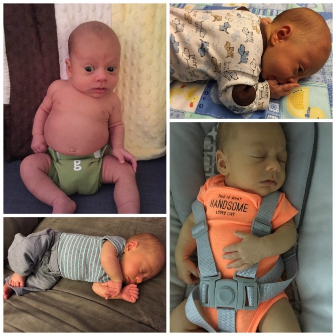 Charlie 2 Months Collage