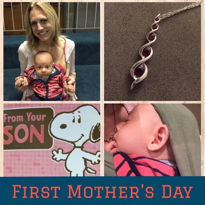 First Mother's Day Collage