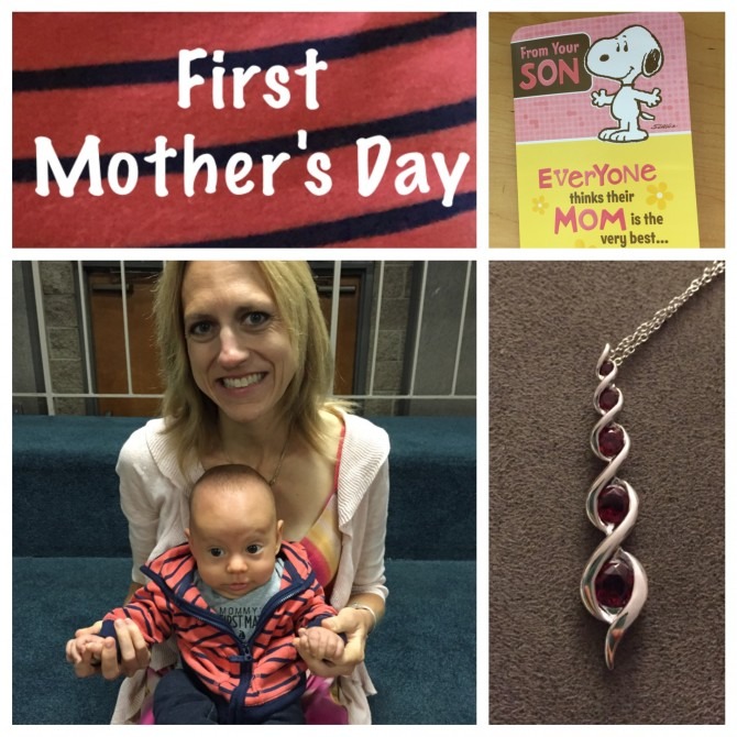 First Mother's Day Collage
