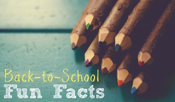 Back to School Fun Facts