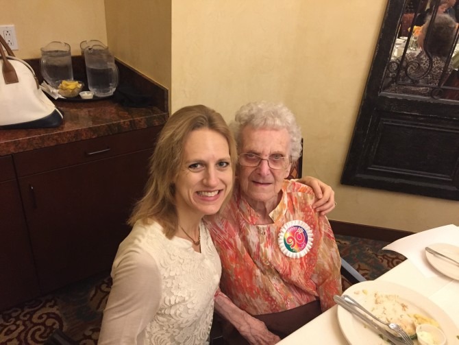 Oma's 90th birthday