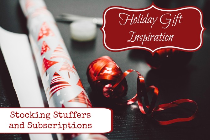 Stocking Stuffer and Subscription Gifts