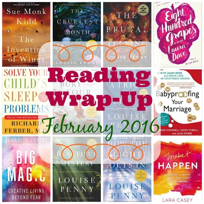 February 2016 Reading Wrap-Up