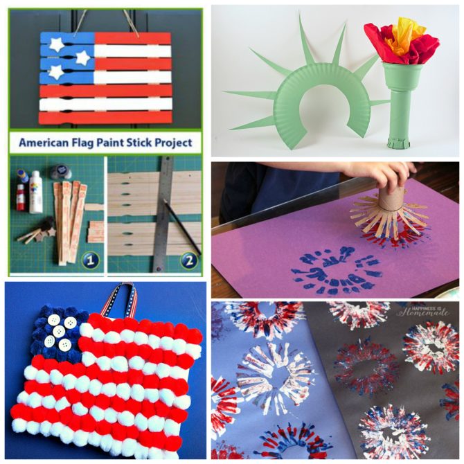 4 Star-Spangled Crafts for Kids