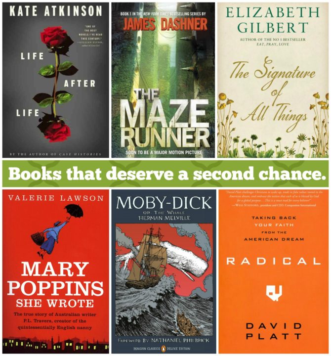 Books that deserve a second chance.