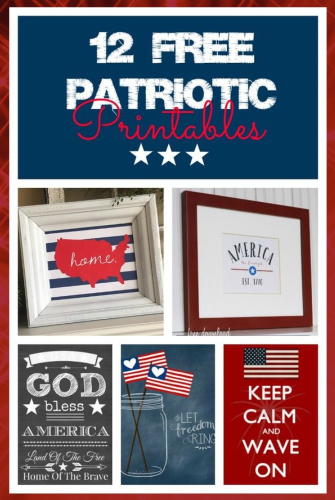 Patriotic Printables