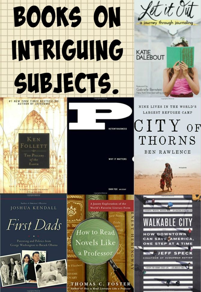 Books on intriguing subjects