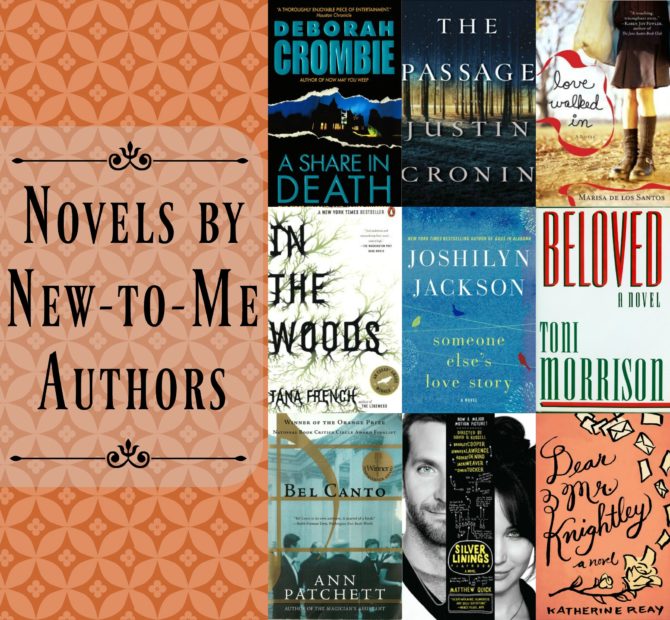 Novels by New-to-Me Authors