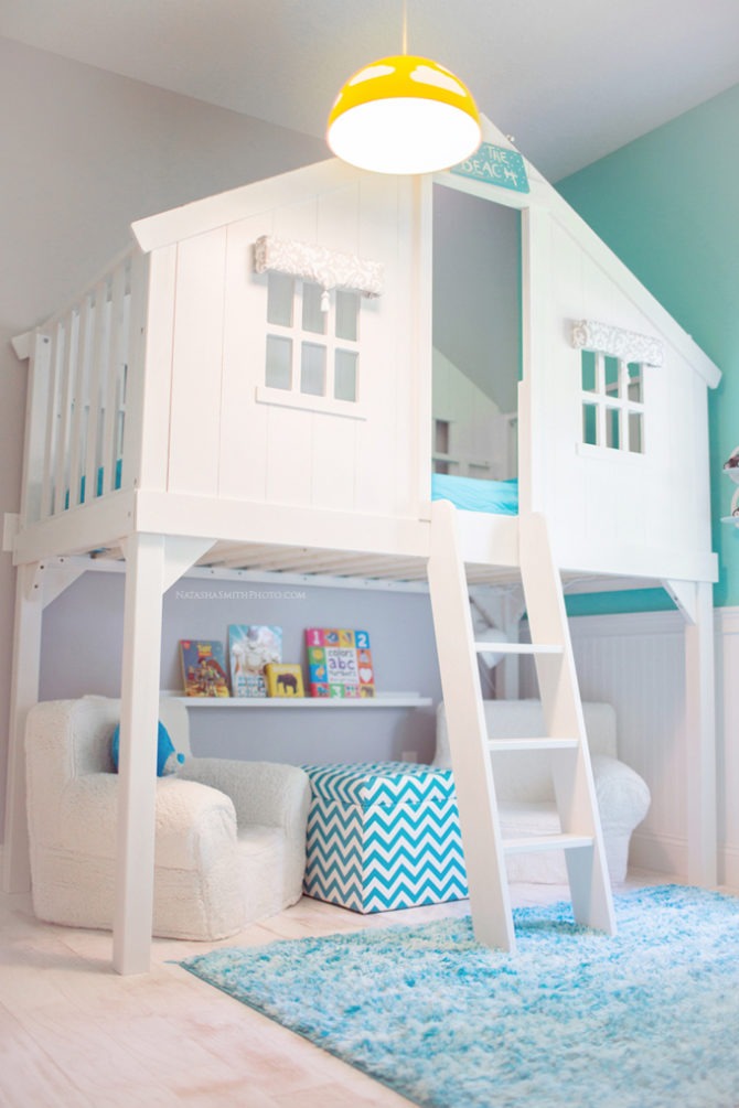 Lofted Reading Nook