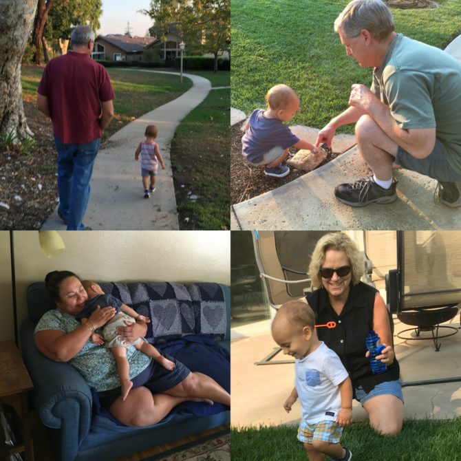 Charlie and Grandparents