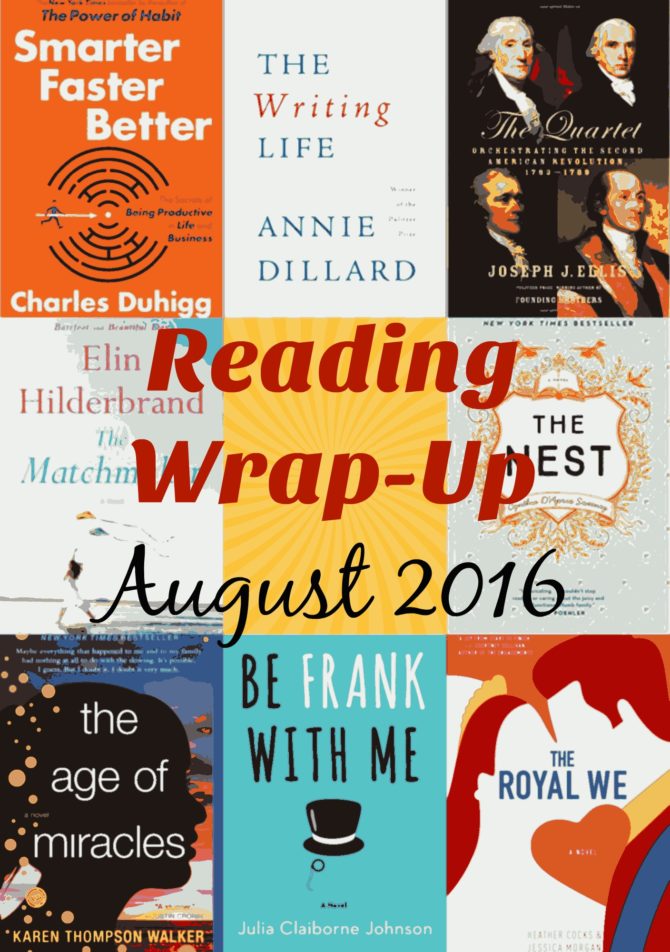 Reading Wrap-Up August 2016