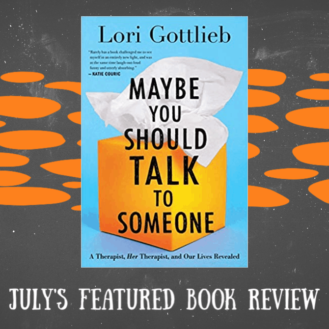 maybe you should talk to somebody