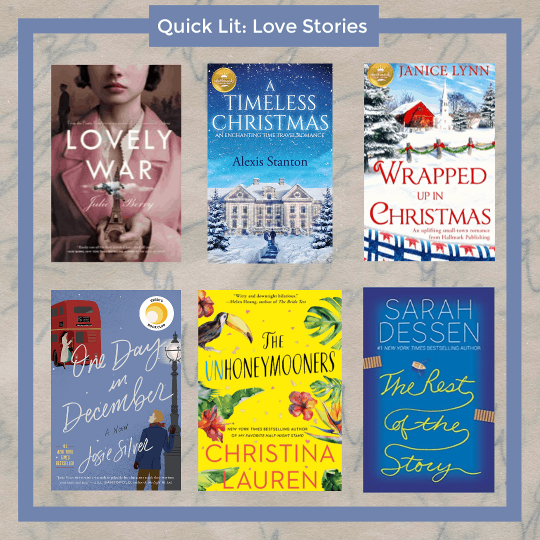 Quick Lit: Reading Wrap-Up // Love Stories – KendraNicole.net