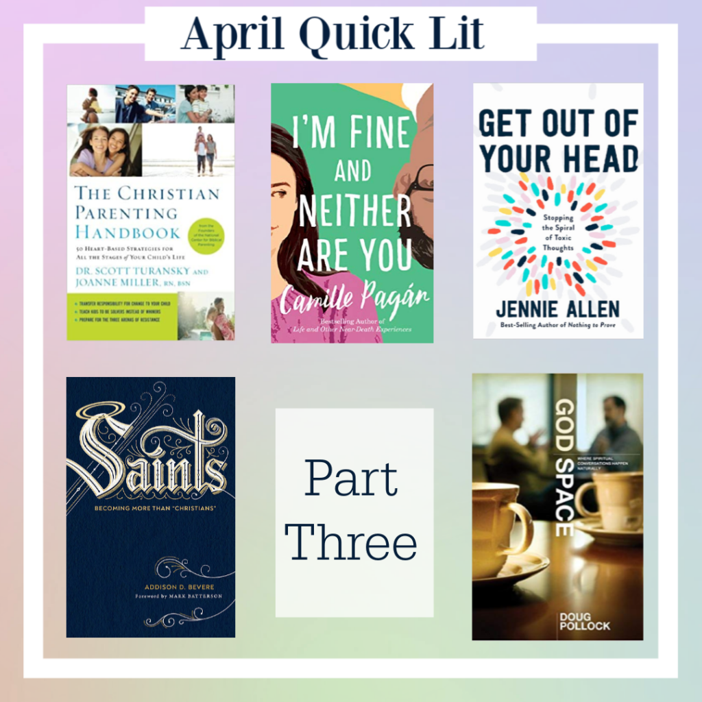 Quick Lit April Reading Wrap Up Part Three Kendranicole Net