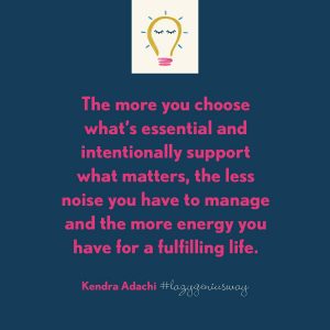 The Lazy Genius Way {Book Review} – KendraNicole.net